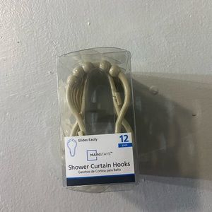 Shower curtain hooks. New without Tags